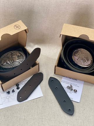 Belt Kit - DIY "size your own" - Buckingham Pewter
