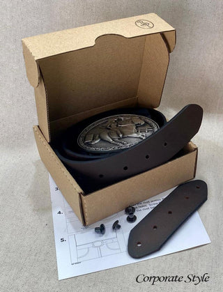 Belt Kit - DIY "size your own" - Buckingham Pewter