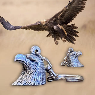 Pewter Eagle Keyring - Buckingham Pewter
