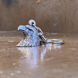 Pewter Eagle Keyring - Buckingham Pewter