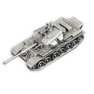 Buckingham Pewter Mark V Centurion Tank model figurine with detailed design and realistic features