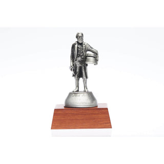 S011 Ned Kelly Figurines With Jarrah Base-Buckingham Pewter
