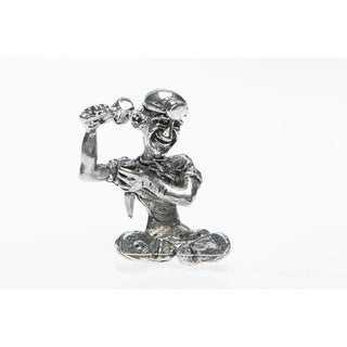 BP004 Pewter Miner Comical Chipper figurine-Buckingham Pewter