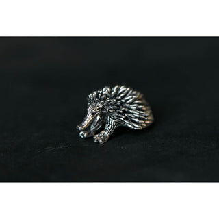 BP152 Pewter Echidna Small-Buckingham Pewter