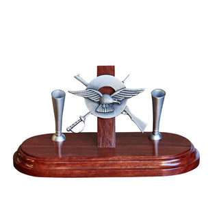 Royal Australian Airforce Airfield Defence Double Desk Set-Buckingham Pewter