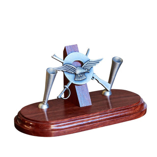 Royal Australian Airforce Airfield Defence Double Desk Set-Buckingham Pewter