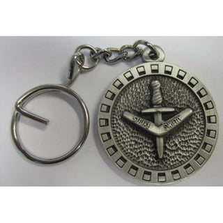 The 1st Commando Regiment Pewter Keyring (1 CDO REGT) - Buckingham Pewter