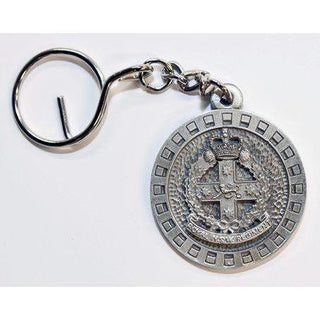 The Royal New South Wales Regiment Pewter Keyring (RNSWR) - Buckingham Pewter