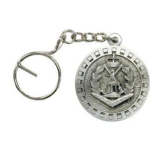 The Royal Australian Regiment Pewter Keyring (RAR) - Buckingham Pewter