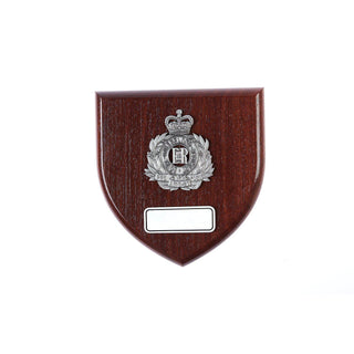The Royal Queensland Regiment Plaque Large (RQR) - Buckingham Pewter