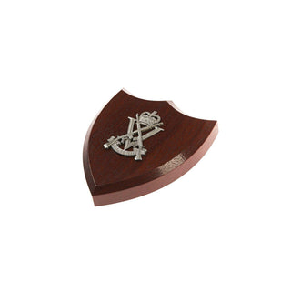 Royal Victoria Regiment Plaque Small (RVR) - Buckingham Pewter