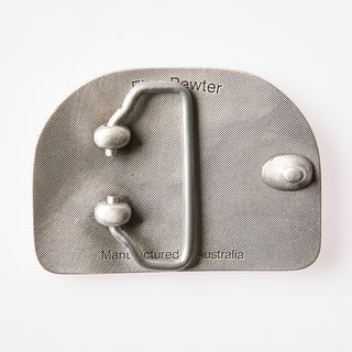 The Australian Rising Sun Pewter Belt Buckle - Buckingham Pewter