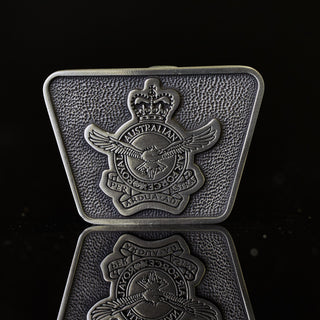 Royal Australian Air Force Pewter Belt Buckle (RAAF) - Buckingham Pewter