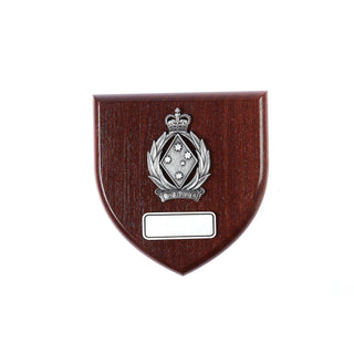 The Women's Royal Australian Army Corps Plaque Large (WRAAC) - Buckingham Pewter