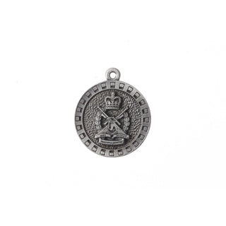 Army Training Centre Keyring in pewter featuring detailed military insignia design