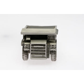 Small Haulpak figurine by Buckingham Pewter with detailed design and realistic features